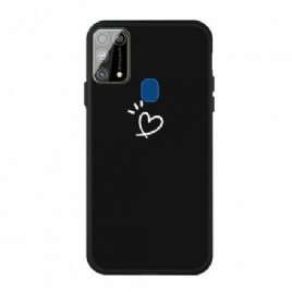 Deksel Til Samsung Galaxy M31 Beating Heart Silikon