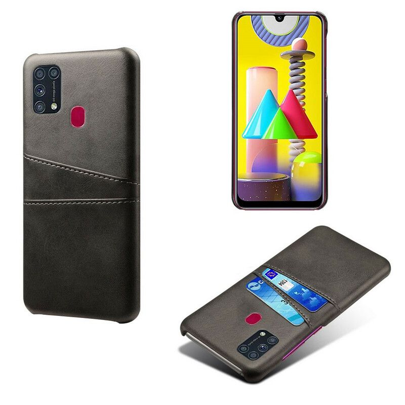 Deksel Til Samsung Galaxy M31 Kortholder