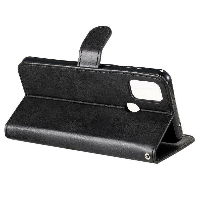 Folio Deksel Til Samsung Galaxy M31 Vintage Veske