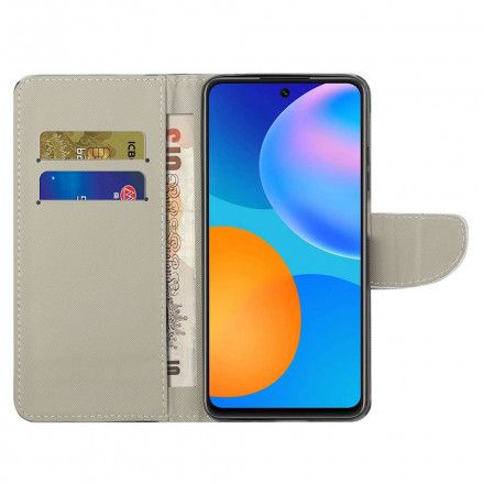 Folio Deksel Til Motorola Edge 20 Retro Eiffeltårnet