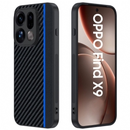 Deksel Oppo Find X9 5g Karbonfibertekstur