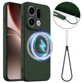 Deksel Oppo Find X9 5g Magsafe Flytende Silikon Beskyttelse Deksel