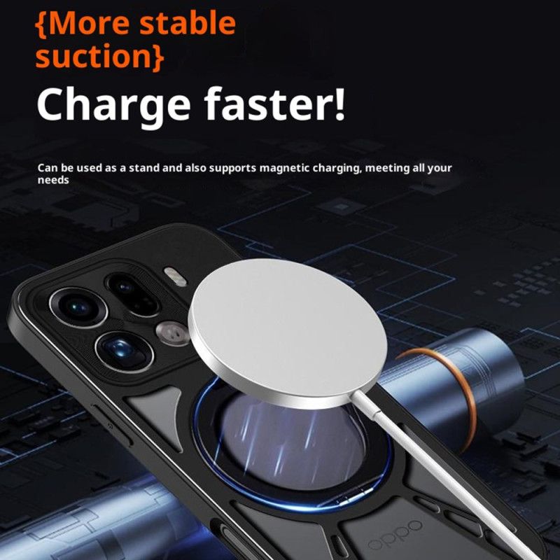 Deksel Oppo Find X9 5g Roterende Magnetisk Feste Og Varmeavledning