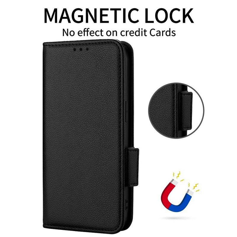 Folio Deksel Oppo Find X9 5g Imitert Skinn Med Stropp Beskyttelse Deksel