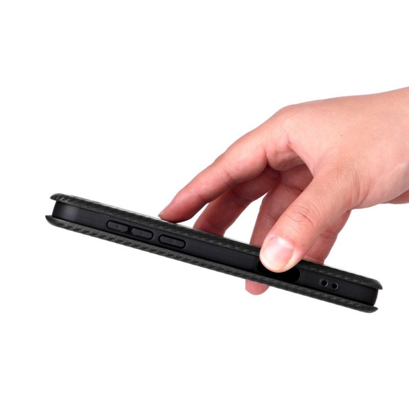 Folio Deksel Til Oppo Find X9 5g Karbonfibertekstur