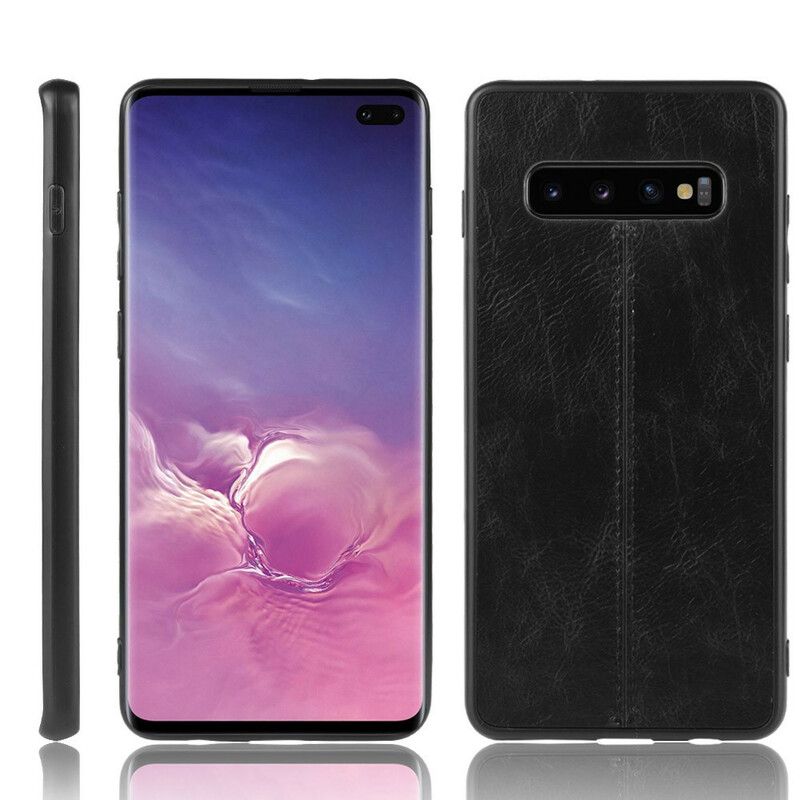 Deksel Til Samsung Galaxy S10 Søm Skinneffekt