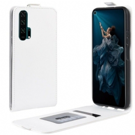 Folio Deksel Til Honor 20 Pro Lærdeksel Retro Folding
