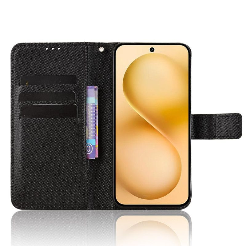 Folio Deksel Vivo X200 Fe Teksturert Kunstig Skinn Beskyttelse Deksel