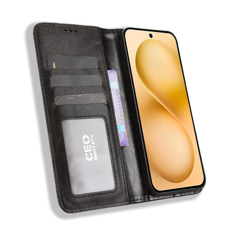 Folio Deksel Vivo X200 Fe Vintage Kant