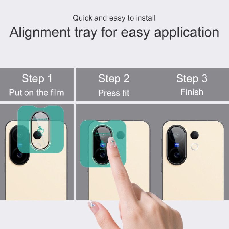 Linsebeskytter I Herdet Glass For Vivo X200 Fe Imak