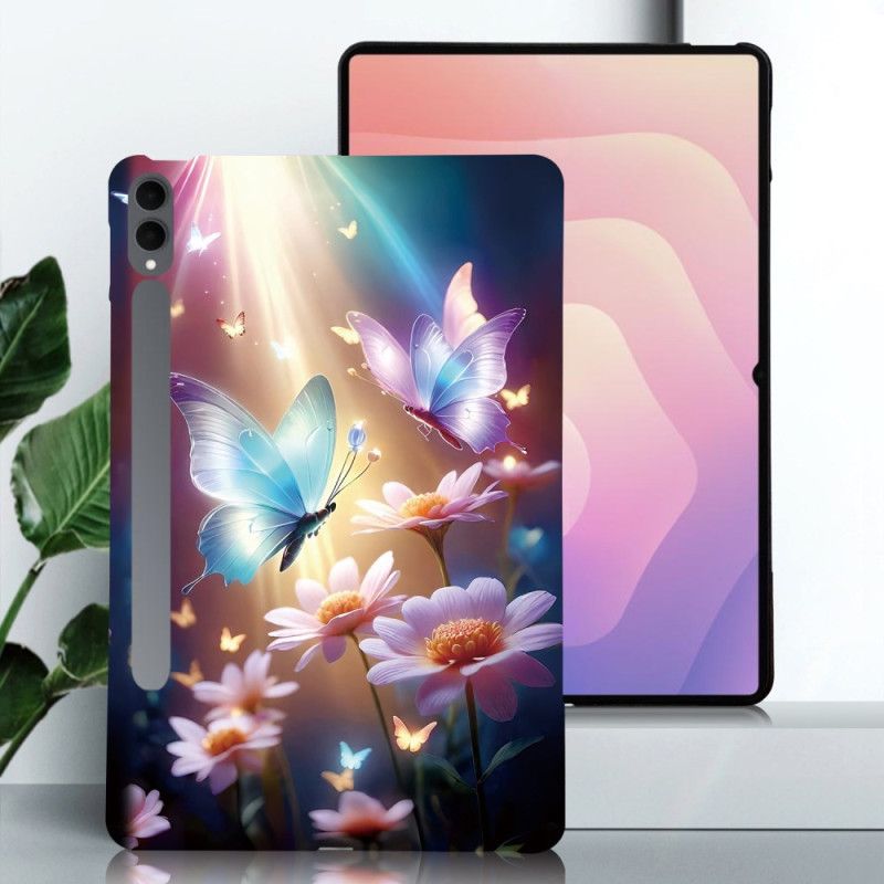 Deksel Samsung Galaxy Tab S11 Ultra Sommerfugler I Lyset