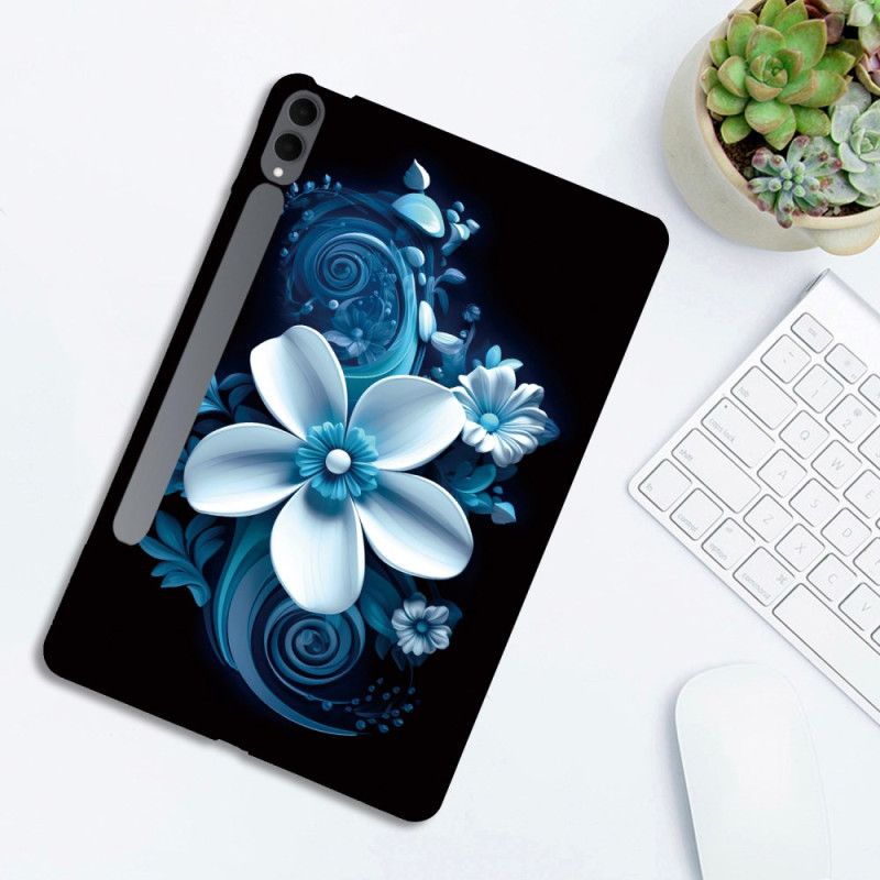 Deksel Samsung Galaxy Tab S11 Ultra Svart Orkide Beskyttelse Deksel