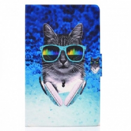 Folio Deksel Til Samsung Galaxy Tab A7 Dj Cat