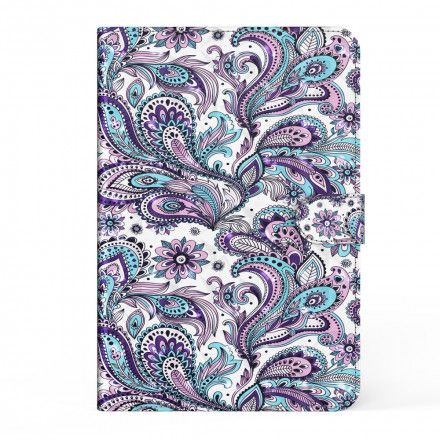 Folio Deksel Til Samsung Galaxy Tab A7 Paisley-mønster