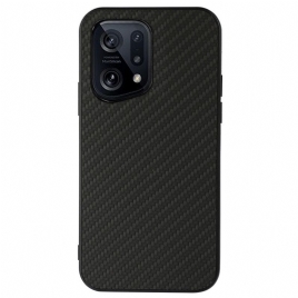 Deksel Til Oppo Find X5 Karbonfiber