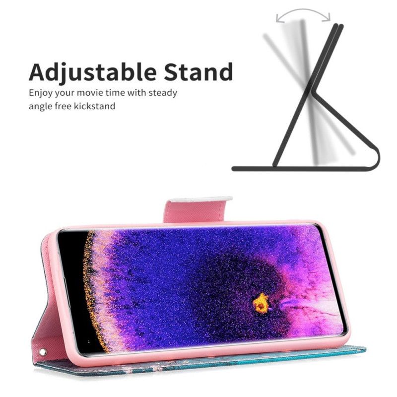 Folio Deksel Til Oppo Find X5 Tremaling