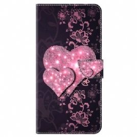 Folio Deksel Honor X9b / Magic 6 Lite Blondehjerter