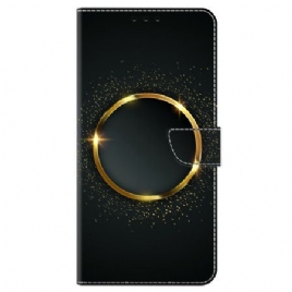 Folio Deksel Honor X9b / Magic 6 Lite Gylden Ring