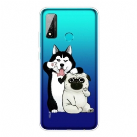 Deksel Til Huawei P Smart 2020 Morsomme Hunder