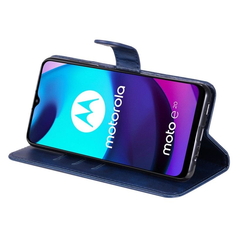 Folio Deksel Til Moto E40 / E30 / E20 Vintage Veske
