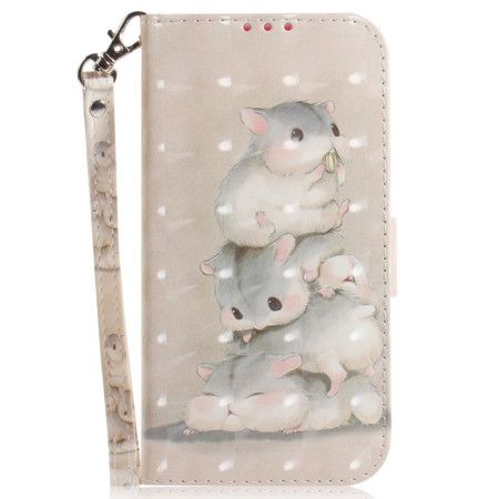 Folio Deksel Xiaomi 14t Stablede Hamstere