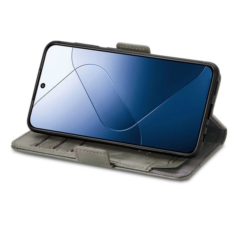 Folio Deksel Xiaomi 14t Tofarget Caseneo Beskyttelse Deksel