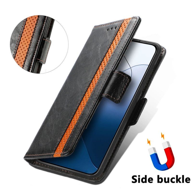 Folio Deksel Xiaomi 14t Tofarget Caseneo Beskyttelse Deksel
