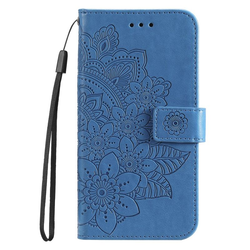 Lærdeksel Folio Deksel Xiaomi 14t Mobildeksel Mandala-avtrykk