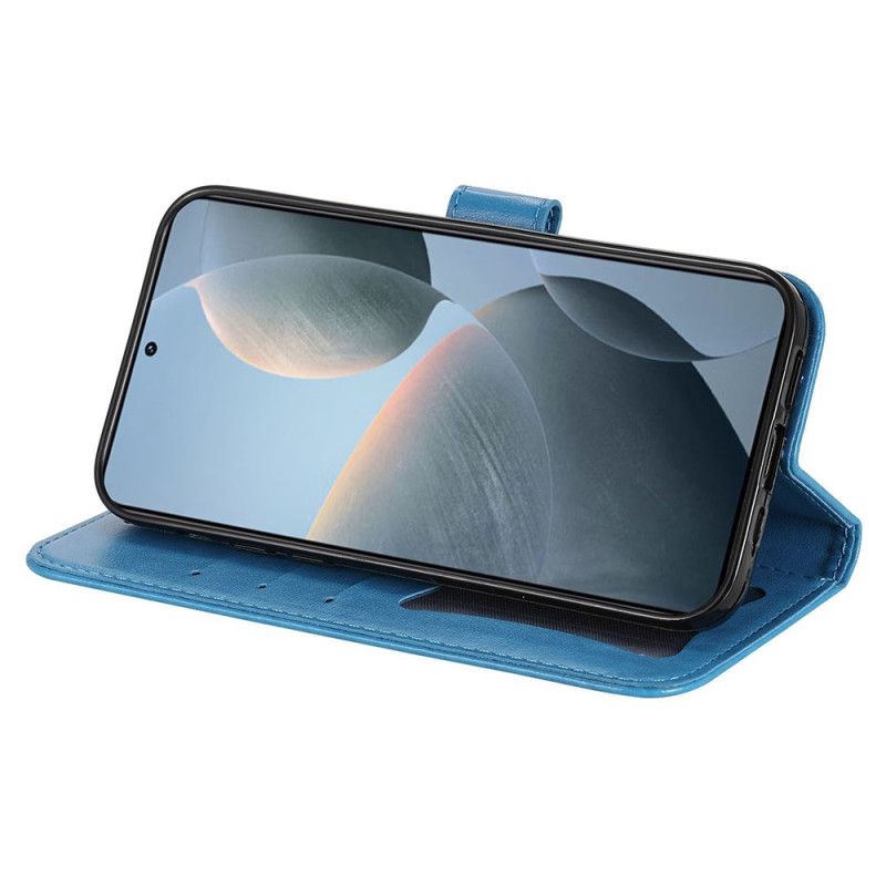 Lærdeksel Folio Deksel Xiaomi 14t Mobildeksel Mandala-avtrykk