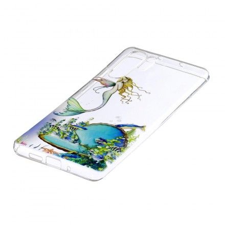 Deksel Til Huawei P30 Pro Blå Havfrue
