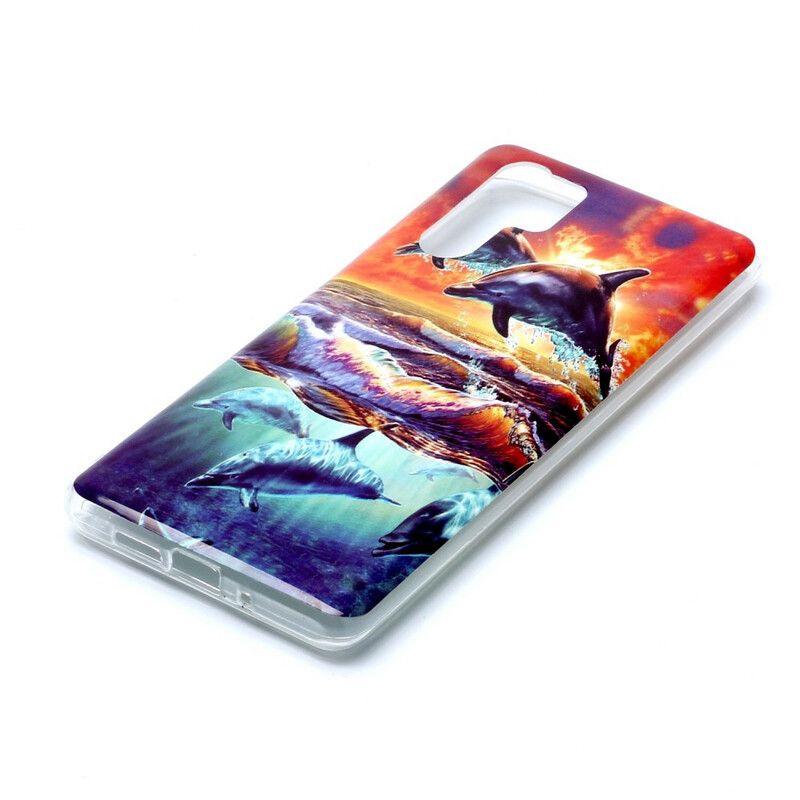 Deksel Til Huawei P30 Pro Delfiner Går Gratis