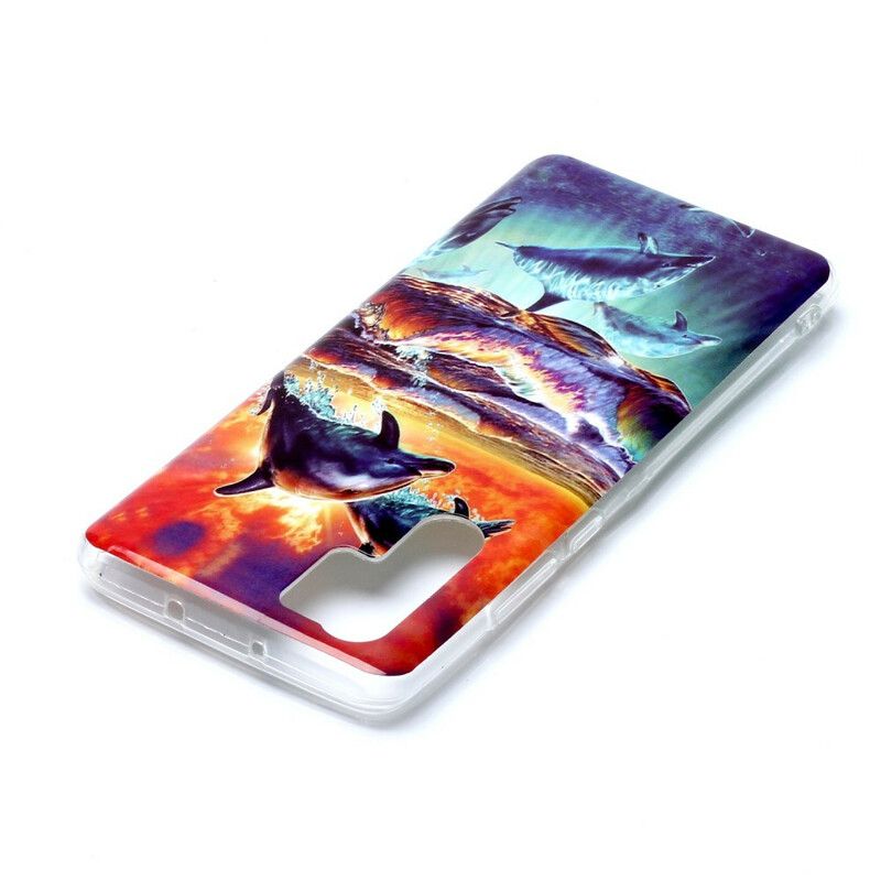 Deksel Til Huawei P30 Pro Delfiner Går Gratis