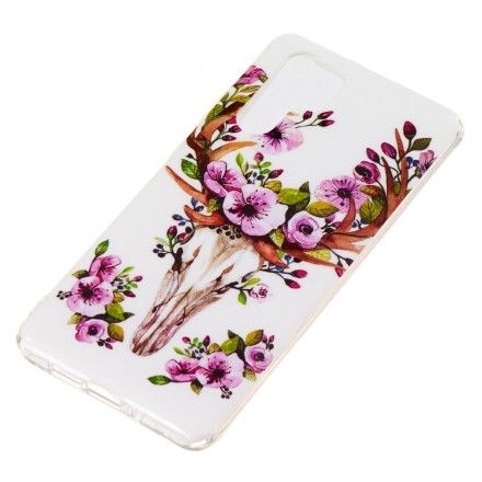 Deksel Til Huawei P30 Pro Fluorescerende Blomsterelg