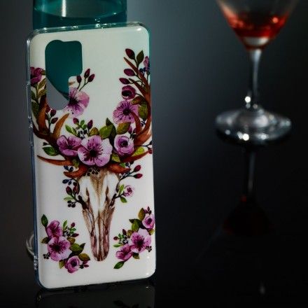 Deksel Til Huawei P30 Pro Fluorescerende Blomsterelg