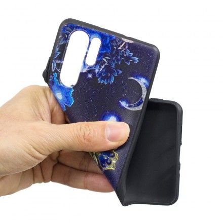 Deksel Til Huawei P30 Pro Gylden Sommerfugl