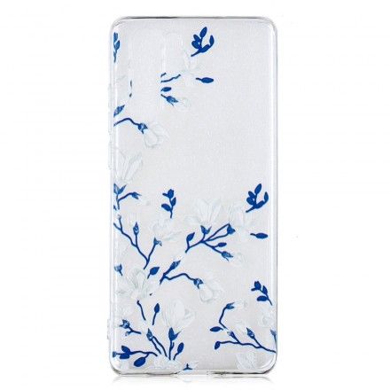 Deksel Til Huawei P30 Pro Hvite Blomster