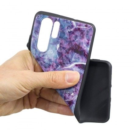 Deksel Til Huawei P30 Pro Lilla Marmor