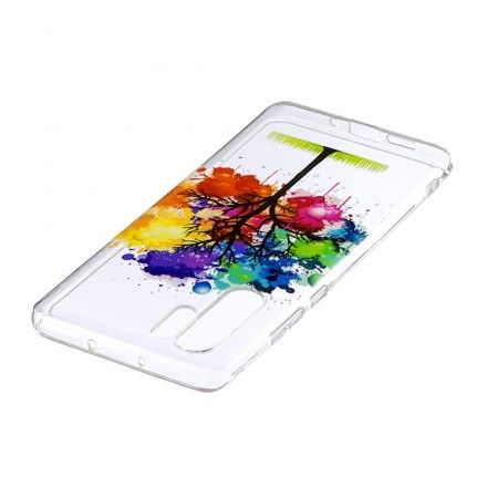 Deksel Til Huawei P30 Pro Transparent Akvarelltre