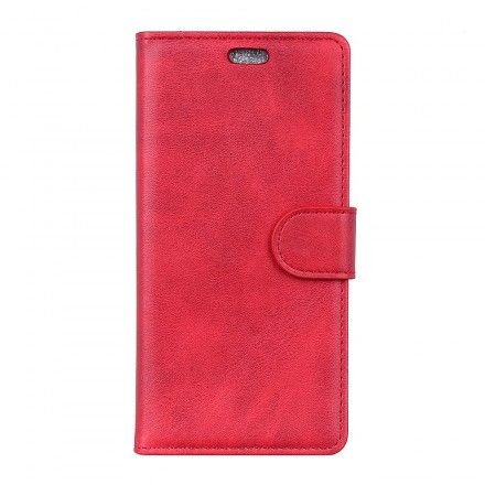Folio Deksel Til Huawei P30 Pro Retro Matt Skinneffekt