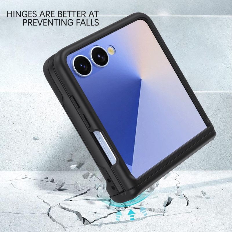 Deksel Samsung Galaxy Z Flip 7 Fjærhengsel Og Kortholder Beskyttelse Deksel