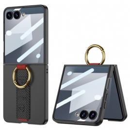 Deksel Samsung Galaxy Z Flip 7 Gkk Håndleddsstropp Og Skjermbeskytter Beskyttelse Deksel