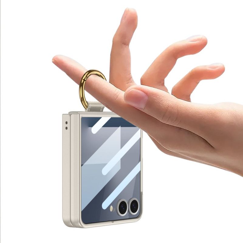 Deksel Samsung Galaxy Z Flip 7 Gkk Ringholder Beskyttelse Deksel