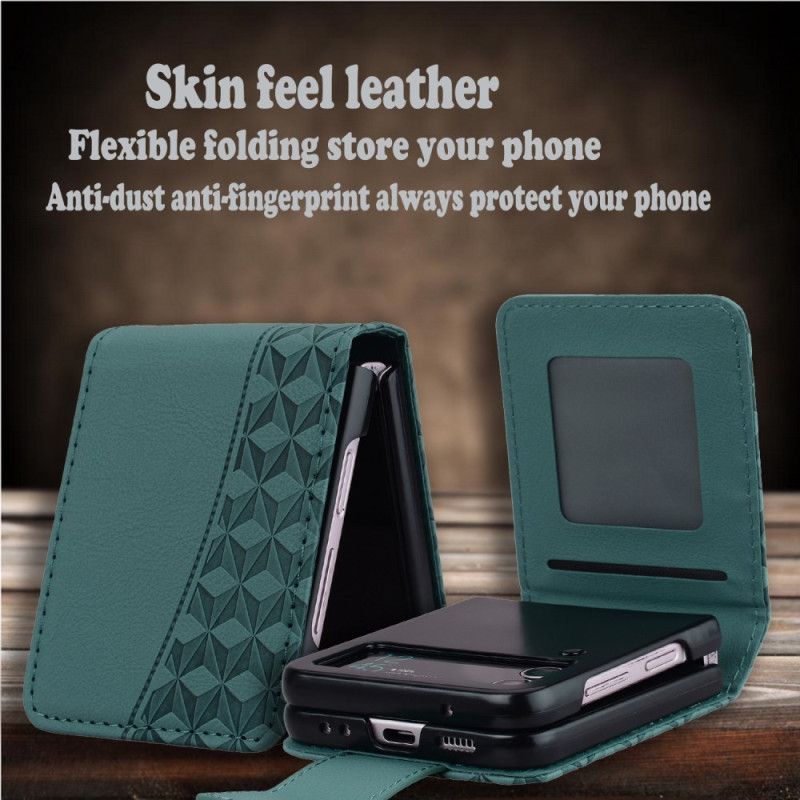 Deksel Samsung Galaxy Z Flip 7 Grafisk Kant