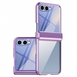 Deksel Samsung Galaxy Z Flip 7 Hengselbeskyttelse Med Metalleffekt