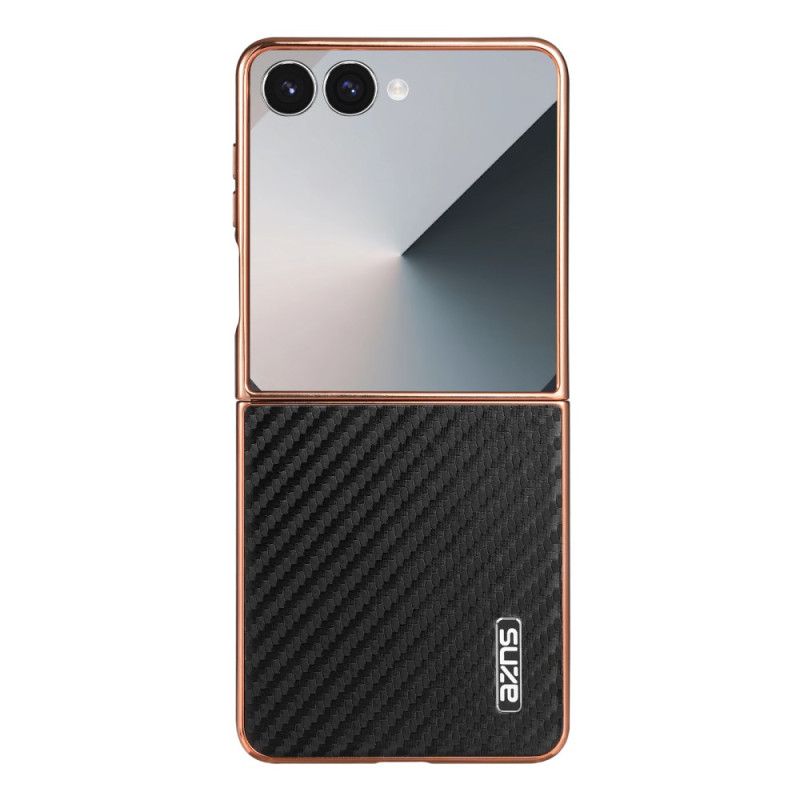 Deksel Samsung Galaxy Z Flip 7 Karbonfiber Beskyttelse Deksel