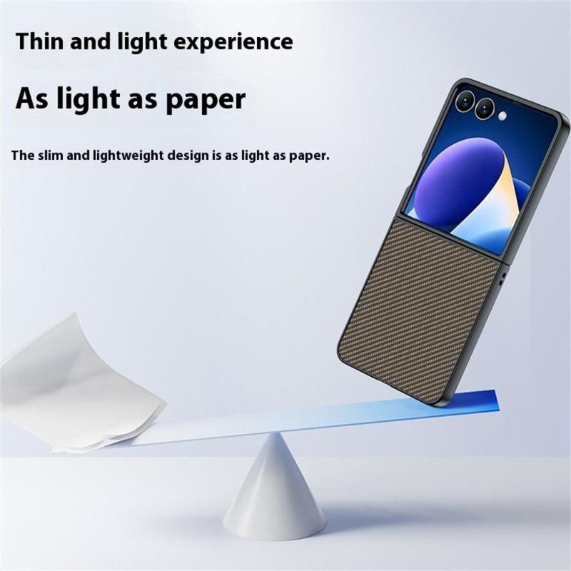 Deksel Samsung Galaxy Z Flip 7 Karbonfiberversjon