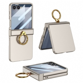 Deksel Samsung Galaxy Z Flip 7 Klassisk Gkk-ringholder Beskyttelse Deksel