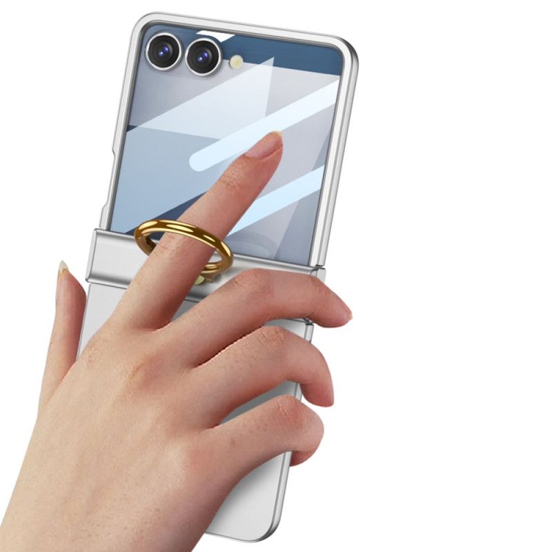 Deksel Samsung Galaxy Z Flip 7 Klassisk Gkk-ringholder Beskyttelse Deksel