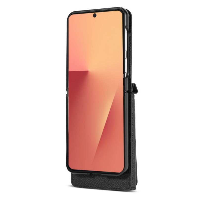 Deksel Samsung Galaxy Z Flip 7 Kortholder Og Håndleddsstropp