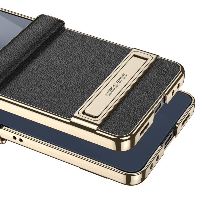 Deksel Samsung Galaxy Z Flip 7 Kunstskinn Og Gkk-støtte
